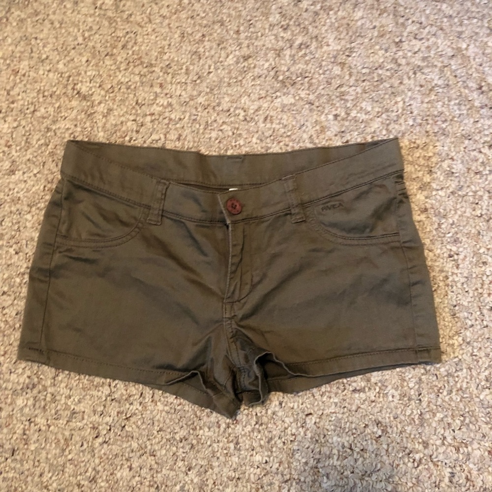 RVCA Army Green Shorts
